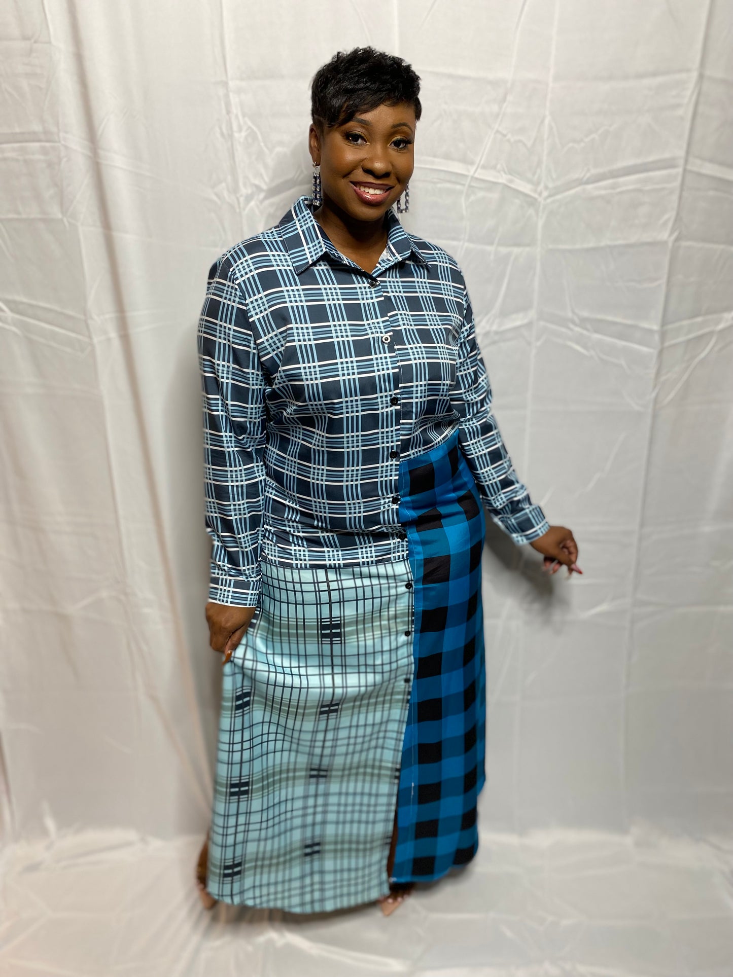 Fashionably Yours Jacket-Blue